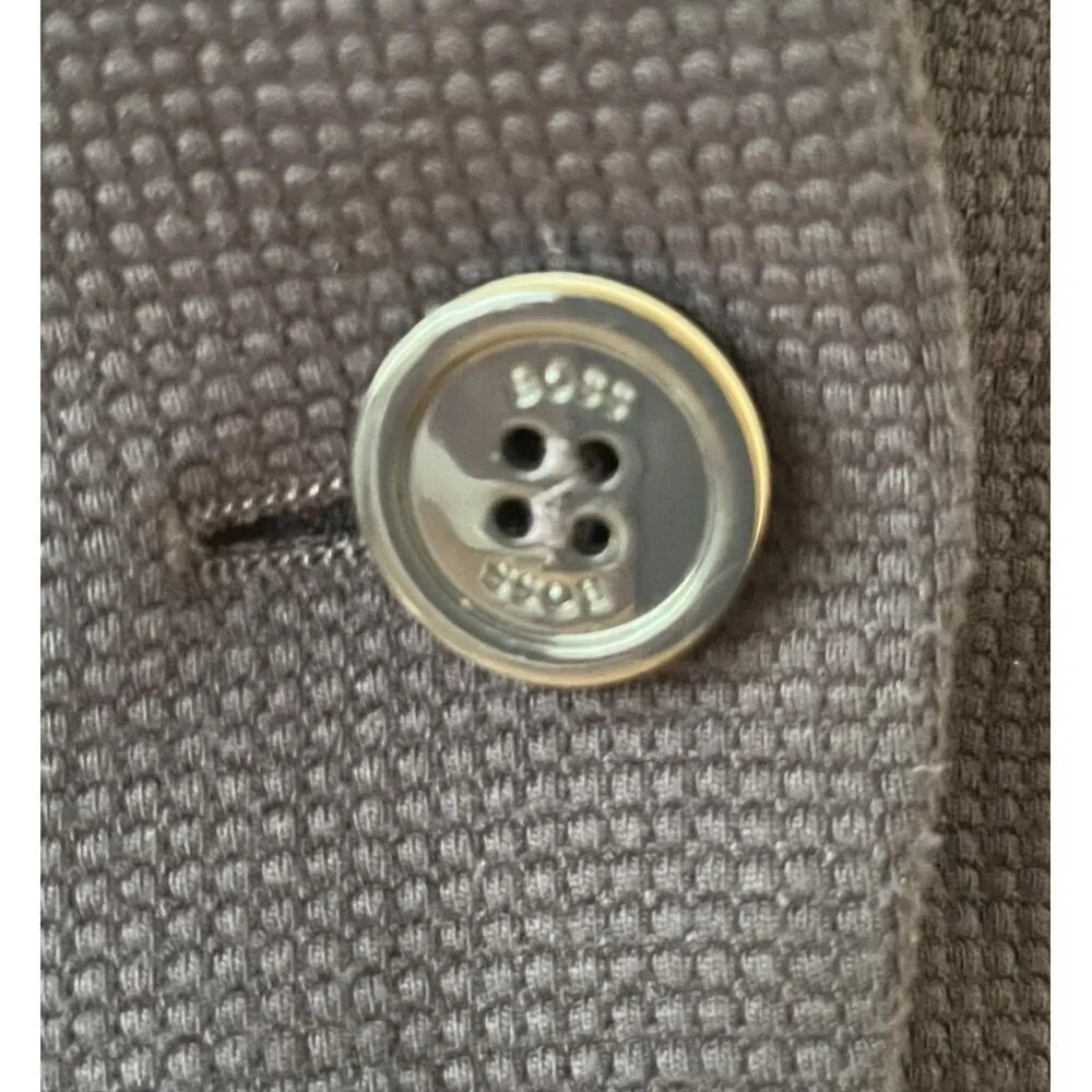 BOSS Hugo Boss Jekari Blazer Jacket 8 Navy Blue - Picture 5 of 11